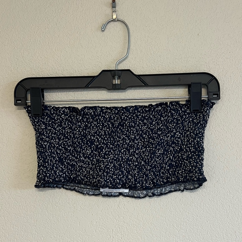 Brandy Melville Floral Kessy Top